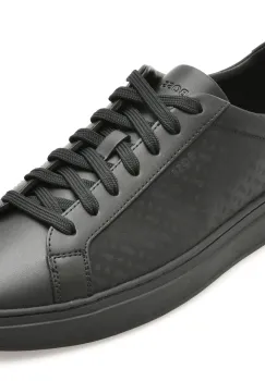 Pantofi sport BOSS negri, 8699, din material textil imagine