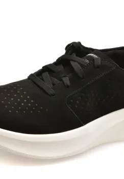 Pantofi sport CLARKS negri, SOLEVANA STYLE, din nabuc imagine