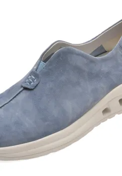 Pantofi sport EPICA albastri, QS872, din piele intoarsa imagine