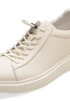 Pantofi sport EPICA albi, 2205, din piele naturala imagine