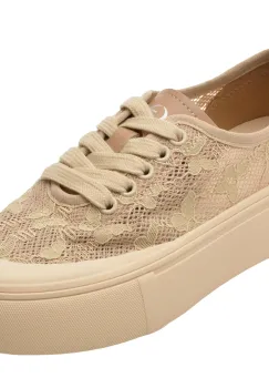 Pantofi sport EPICA bej, 5329, din material textil imagine