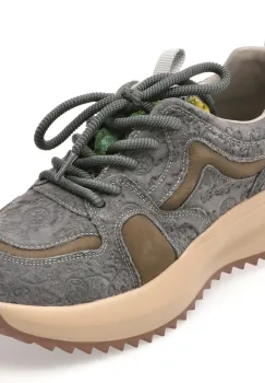 Pantofi sport EPICA gri, 5388, din piele naturala imagine