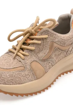 Pantofi sport EPICA gri, 5388, din piele naturala imagine