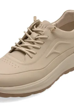 Pantofi sport EPICA gri, T2530, din piele naturala imagine