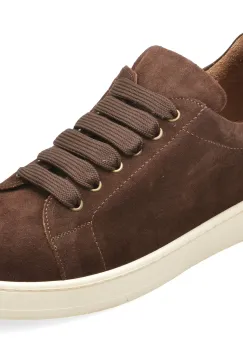 Pantofi sport EPICA maro, 1001338, din piele intoarsa imagine