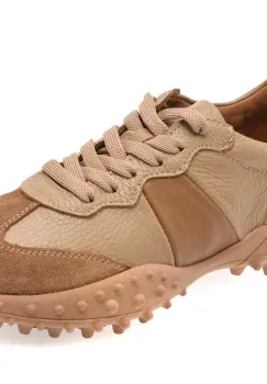 Pantofi sport EPICA maro, 589A406, din piele naturala imagine