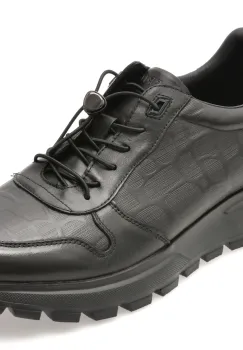 Pantofi sport EPICA negri, 9750, din piele naturala imagine