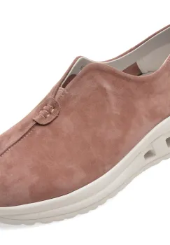 Pantofi sport EPICA roz, QS872, din piele intoarsa imagine