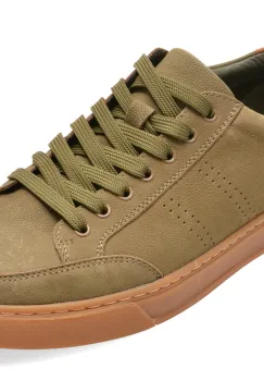 Pantofi sport EPICA verzi, 1298, din piele naturala imagine