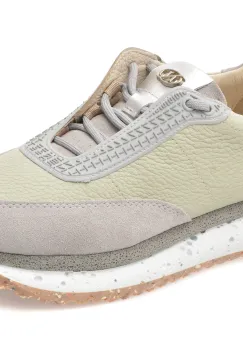 Pantofi sport ERISMA gri, 1356803, din piele naturala imagine