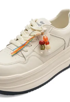 Pantofi sport FLAVIA PASSINI albi, 2869, din piele naturala imagine