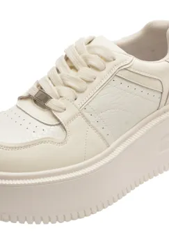 Pantofi sport FLAVIA PASSINI albi, 5091, din piele naturala imagine