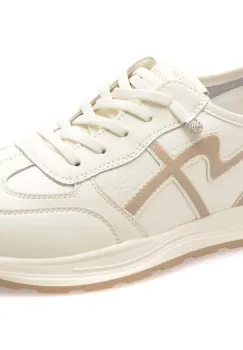 Pantofi sport FLAVIA PASSINI albi, 6523, din piele naturala imagine