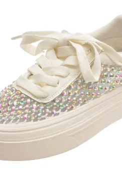 Pantofi sport FLAVIA PASSINI albi, 828, din material textil imagine