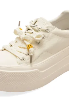 Pantofi sport FLAVIA PASSINI albi, 8539, din piele naturala imagine