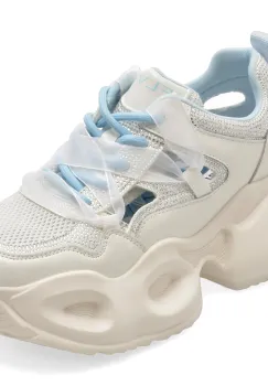 Pantofi sport FLAVIA PASSINI albi, 952, din piele naturala imagine