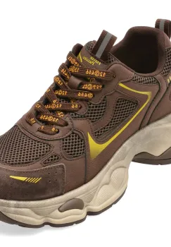 Pantofi sport FLAVIA PASSINI maro, 8880, din piele ecologica imagine