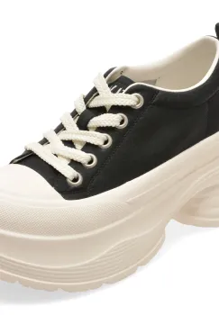 Pantofi sport FLAVIA PASSINI negri, 8550, din piele naturala imagine