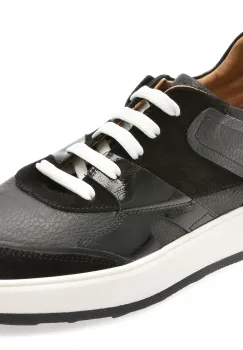 Pantofi sport FLAVIA PASSINI negri, N23, din piele naturala imagine