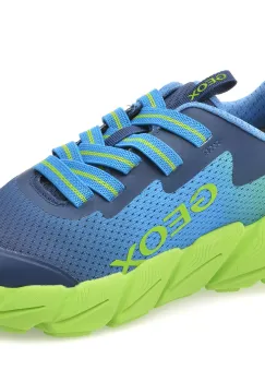 Pantofi sport GEOX albastri, J46N1A, din material textil imagine