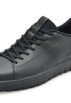 Pantofi sport GEOX bleumarin, U56MAA, din piele naturala imagine