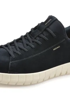 Pantofi sport GEOX bleumarin, U65MAA, din piele intoarsa imagine