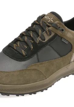 Pantofi sport GEOX negri, U36E0A, din piele naturala imagine