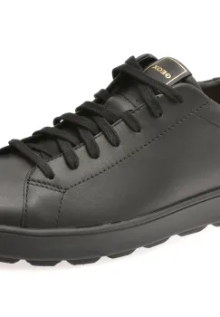 Pantofi sport GEOX negri, U65EKC, din piele naturala imagine