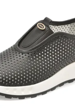 Pantofi sport GOLD DEER negri, 022Y502, din piele naturala imagine