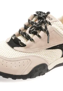 Pantofi sport GRYXX alb-negru, 6235, din material textil imagine