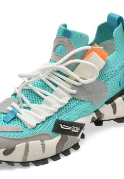 Pantofi sport GRYXX albastri, 18159, din material textil imagine