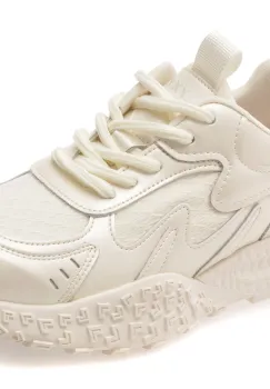 Pantofi sport GRYXX albi, 106, din material textil si piele naturala imagine