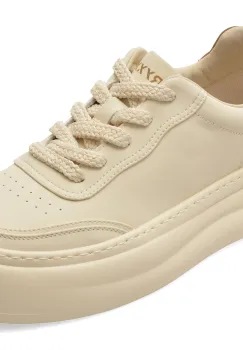 Pantofi sport GRYXX albi, 2028, din piele naturala imagine