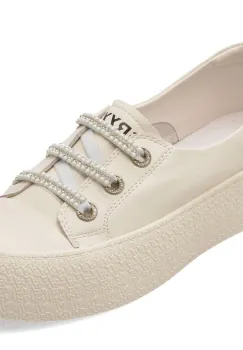 Pantofi sport GRYXX albi, 24992, din piele naturala imagine