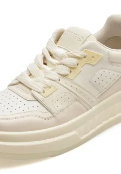 Pantofi sport GRYXX albi, 2987, din piele naturala imagine