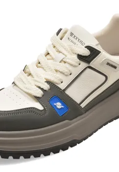 Pantofi sport GRYXX albi, 30880, din piele naturala imagine