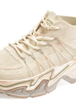 Pantofi sport GRYXX albi, 351208, din material textil imagine