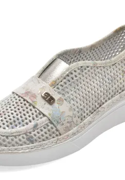 Pantofi sport GRYXX albi, 5092602, din piele naturala imagine