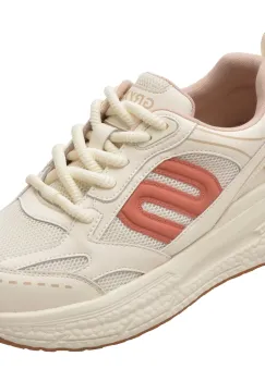 Pantofi sport GRYXX albi, 5155, din material textil si piele naturala imagine