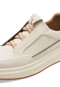 Pantofi sport GRYXX albi, 59356, din piele naturala imagine