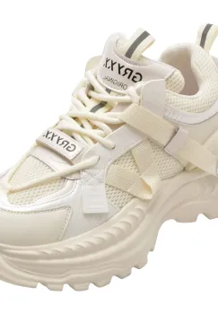 Pantofi sport GRYXX albi, 5960, din material textil imagine