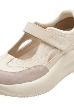 Pantofi sport GRYXX albi, 5L108, din piele naturala imagine