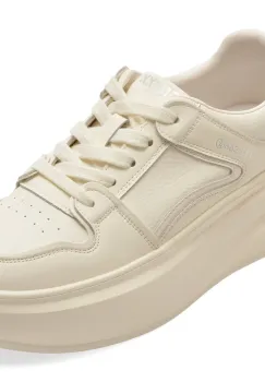 Pantofi sport GRYXX albi, 66182, din piele naturala imagine