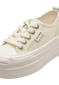 Pantofi sport GRYXX albi, C11928, din material textil imagine