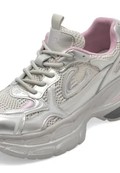 Pantofi sport GRYXX argintii, 958, din piele naturala imagine