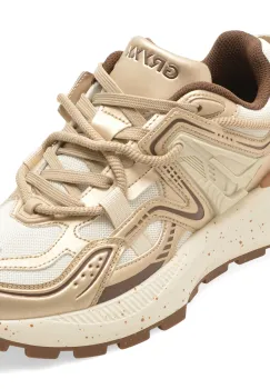 Pantofi sport GRYXX bej, 2508, din material textil imagine