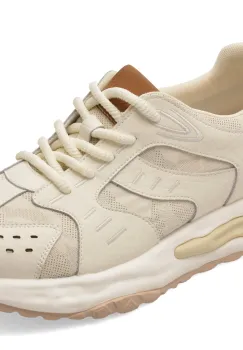 Pantofi sport GRYXX bej, 63515, din material textil imagine