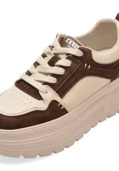 Pantofi sport GRYXX bej, 66183, din piele naturala imagine