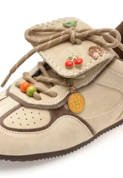 Pantofi sport GRYXX bej, A903, din nabuc imagine