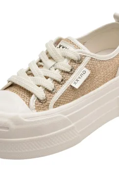 Pantofi sport GRYXX bej, C11928, din material textil imagine